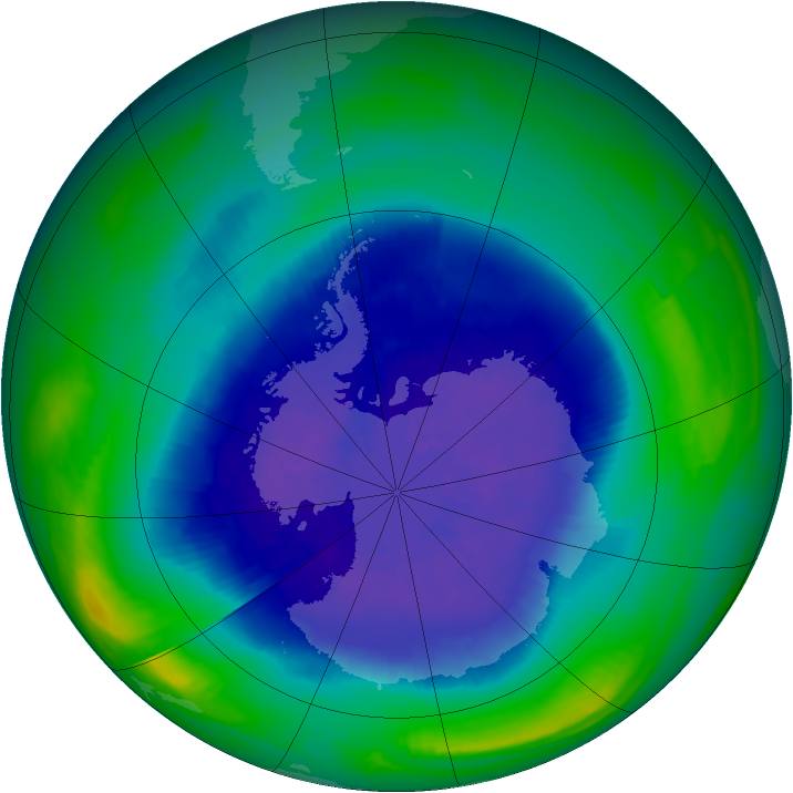 Ozone Map 1987-09-24
